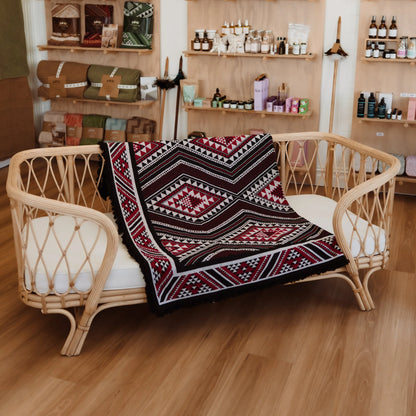 Pūmau - Mahana Blanket by Awhi