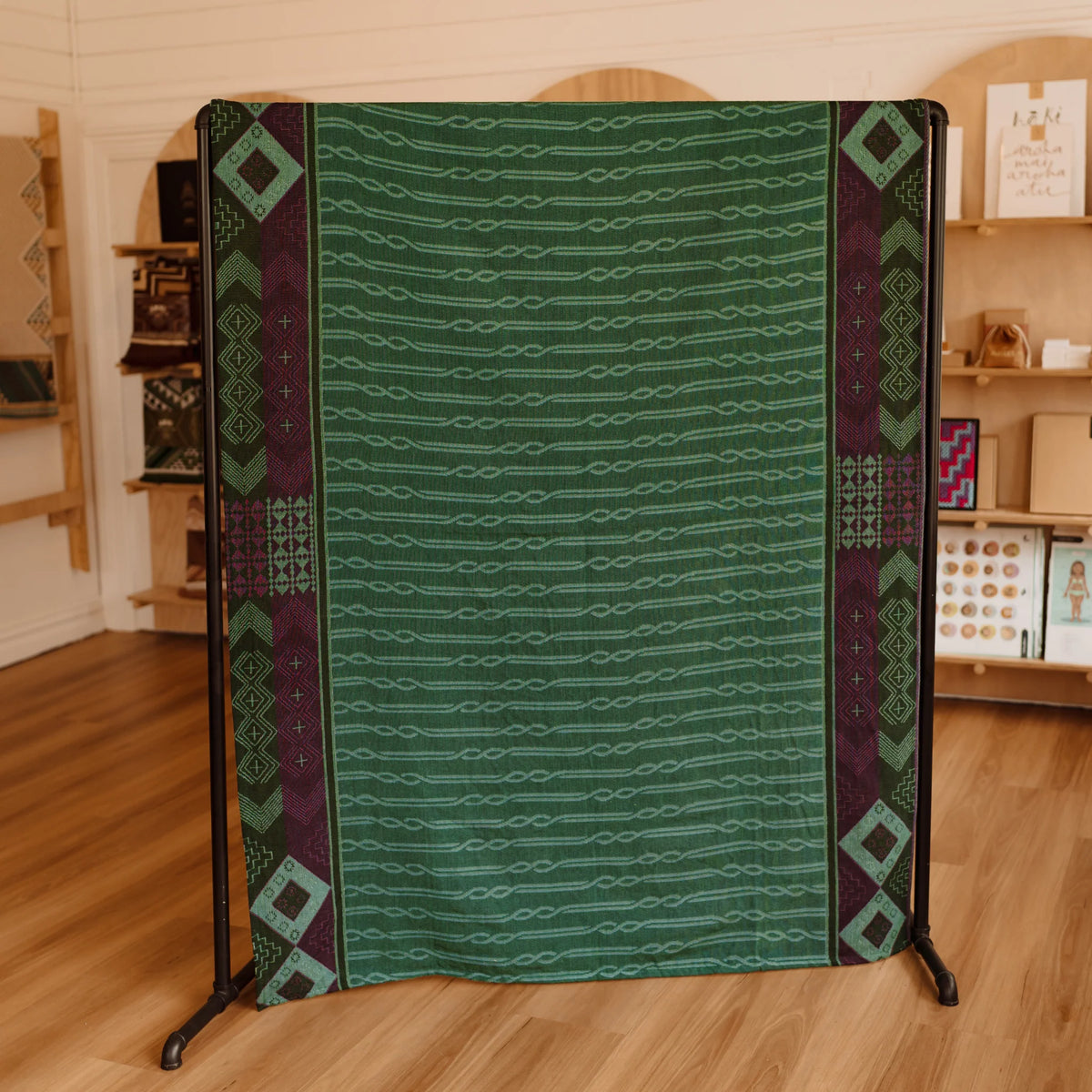 Te Kōkō - Mahana Blanket by Awhi